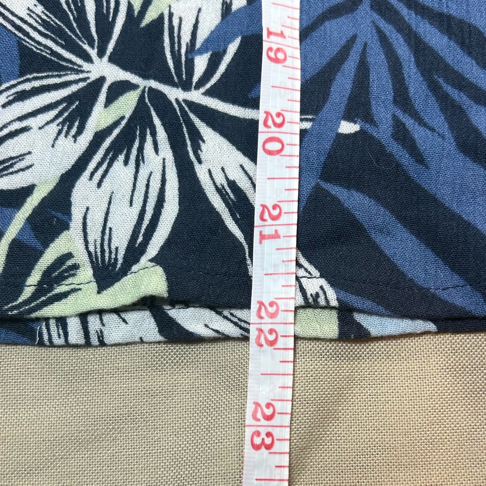 Roxy Colorful Leaf Pattern Cover Up - image 8